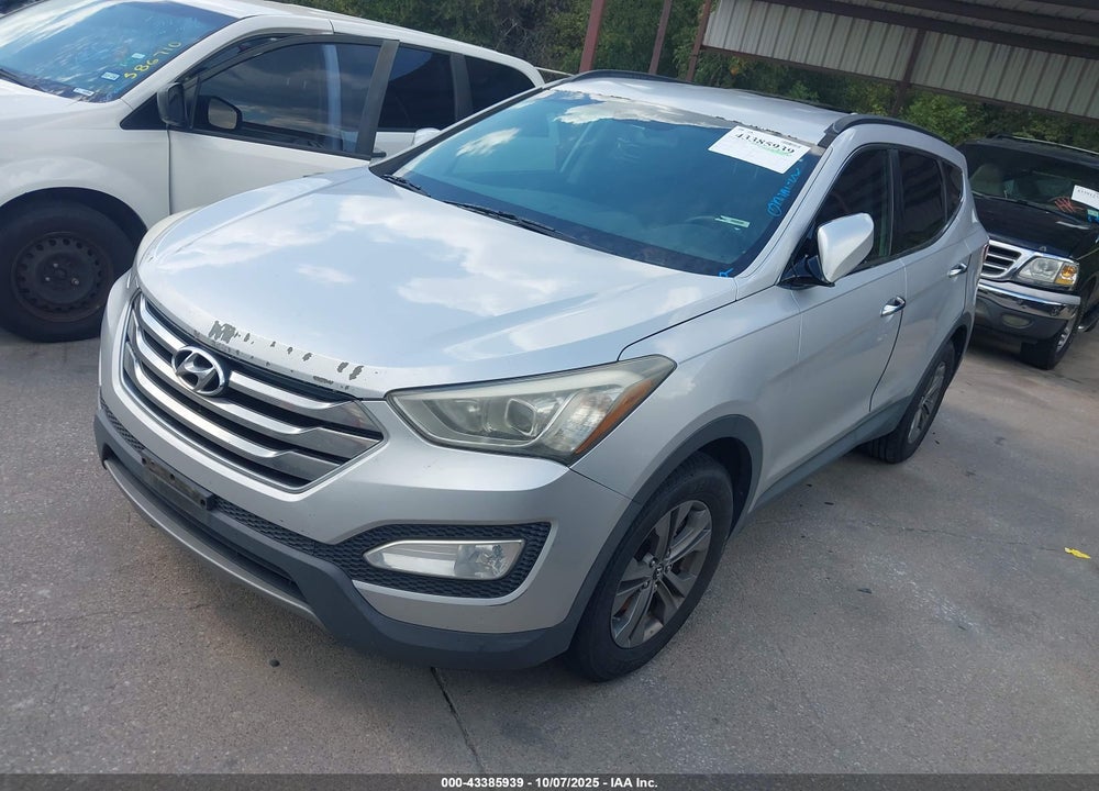 2013 HYUNDAI SANTA FE VIN: 5XYZU3LB4DG115291