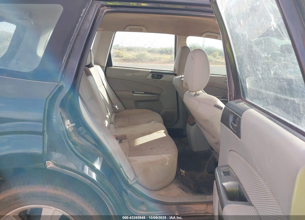 2011 SUBARU FORESTER VIN: JF2SHBBC5BH782192