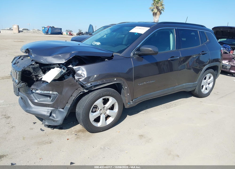 2019 JEEP COMPASS VIN: 3C4NJCBB2KT855422