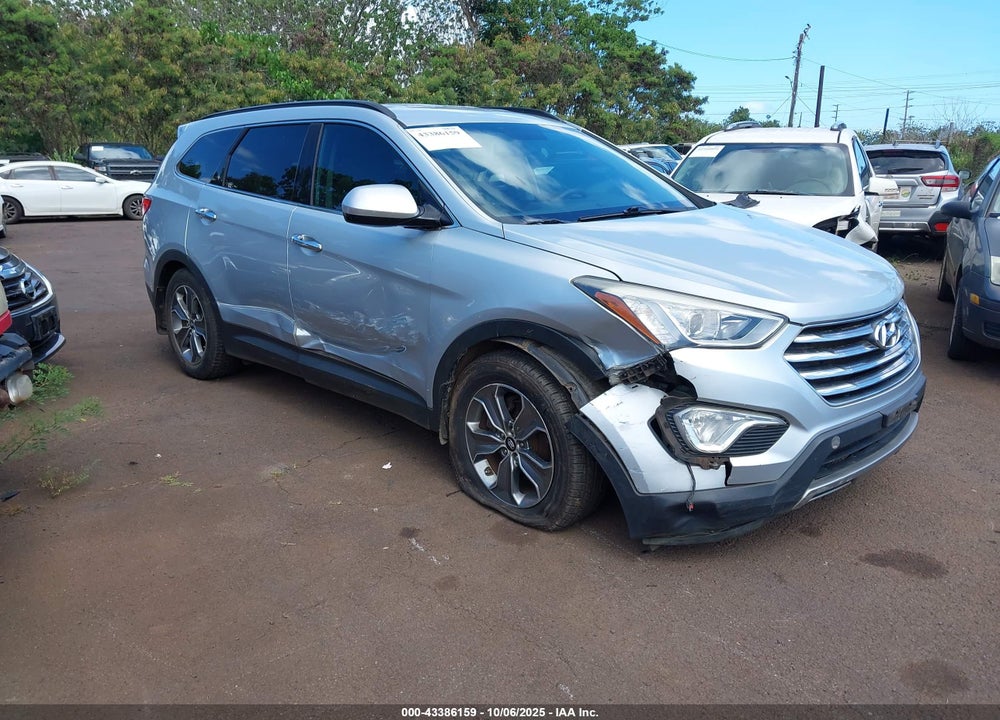 2015 HYUNDAI SANTA FE GLS VIN: KM8SM4HF8FU112121