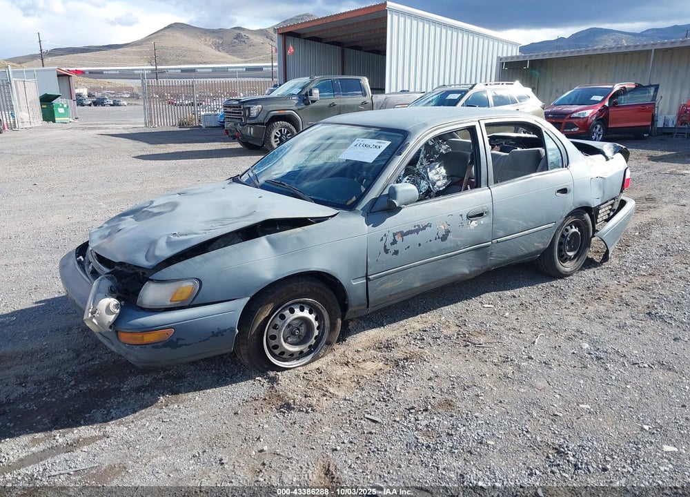 1996 TOYOTA COROLLA DX VIN: 1NXBB02E4TZ396521