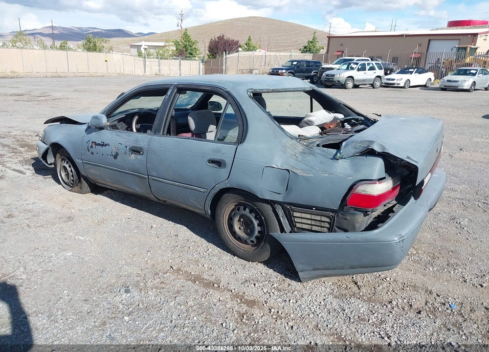 1996 TOYOTA COROLLA DX VIN: 1NXBB02E4TZ396521