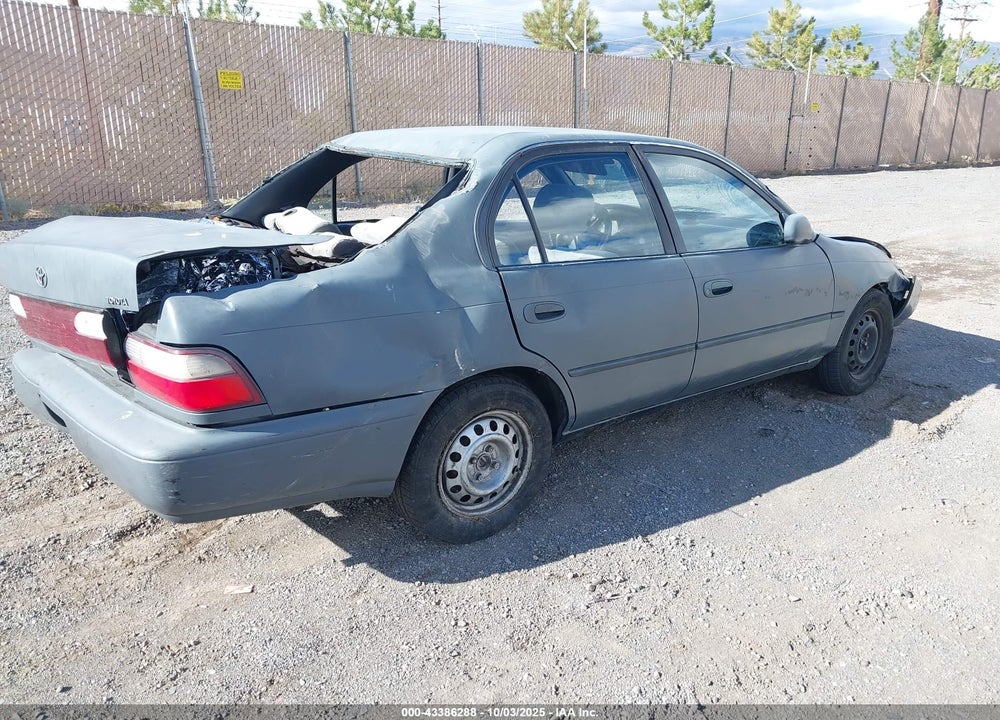 1996 TOYOTA COROLLA DX VIN: 1NXBB02E4TZ396521