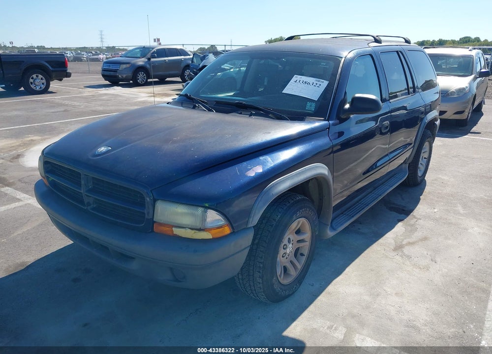 2003 DODGE DURANGO SPORT/SXT VIN: 1D4HR38N23F500336