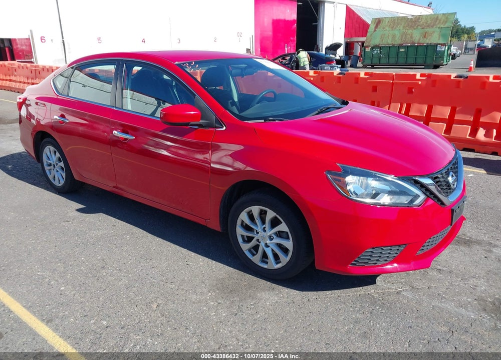 2018 NISSAN SENTRA SV VIN: 3N1AB7AP8JY205269