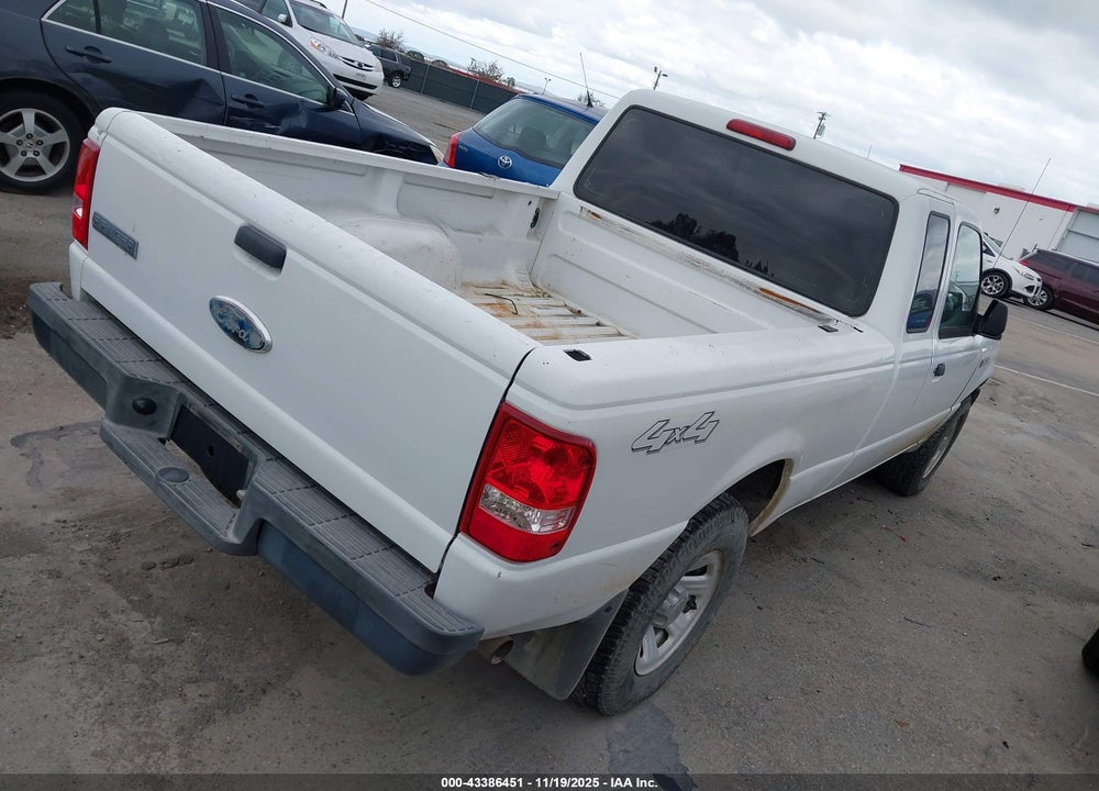 2008 FORD RANGER FX4 OFF-ROAD/SPORT/XL/XLT VIN: 1FTYR15E78PB04054