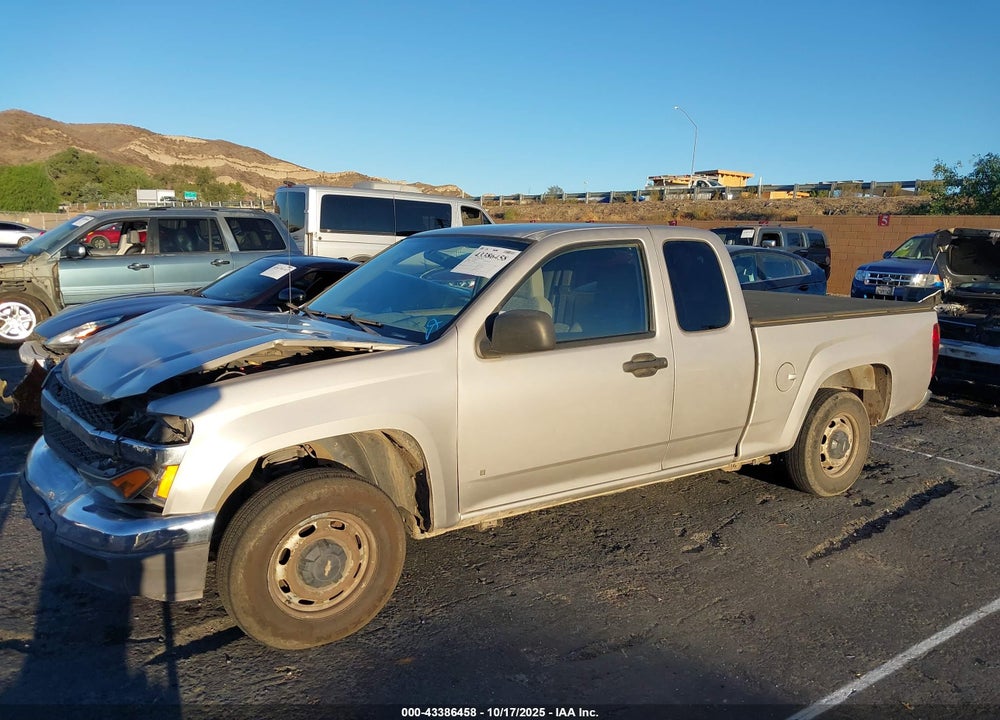 2007 CHEVROLET COLORADO WORK TRUCK VIN: 1GCCS19E078131257
