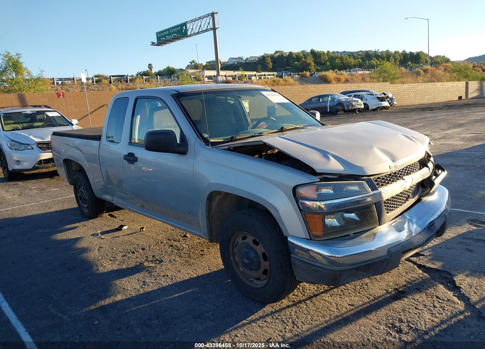 2007 CHEVROLET COLORADO WORK TRUCK VIN: 1GCCS19E078131257