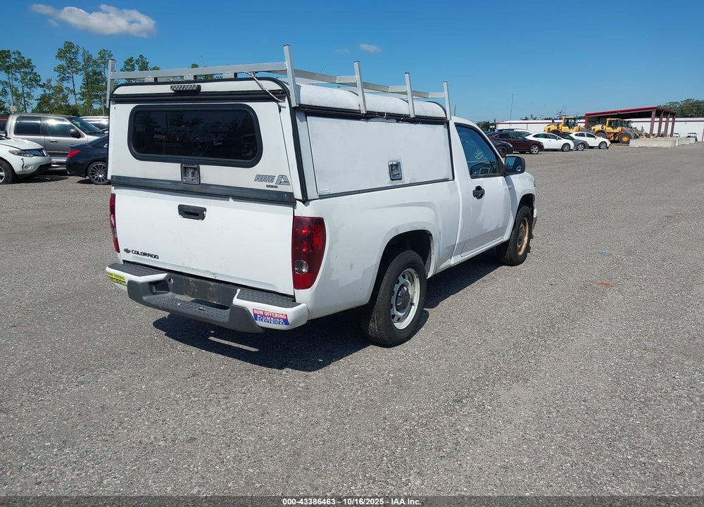 2012 CHEVROLET COLORADO WORK TRUCK VIN: 1GCCSBF91C8131744