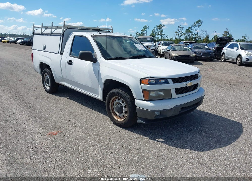 2012 CHEVROLET COLORADO WORK TRUCK VIN: 1GCCSBF91C8131744
