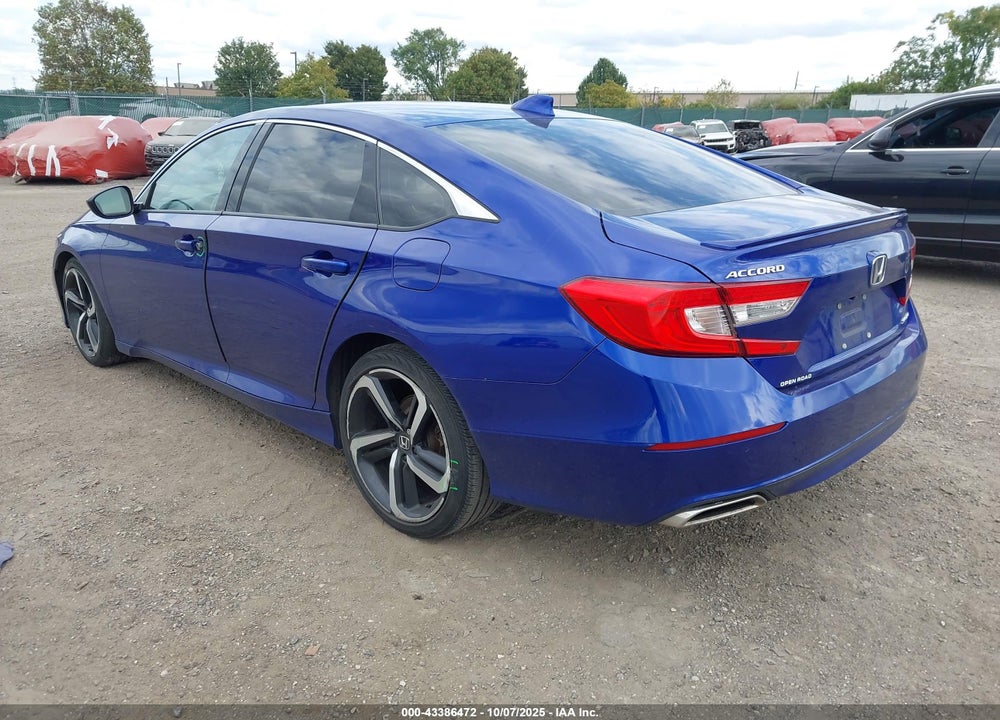 2019 HONDA ACCORD SPORT VIN: 1HGCV1F33KA101022