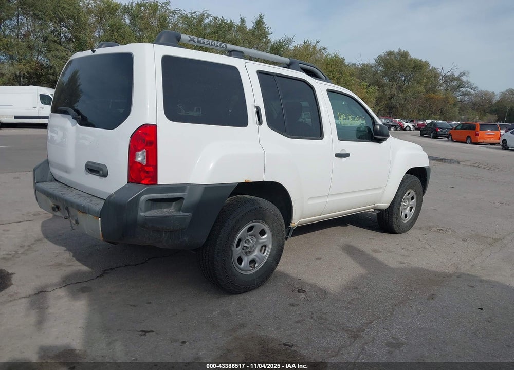 2012 NISSAN XTERRA X VIN: 5N1AN0NW7CC520925