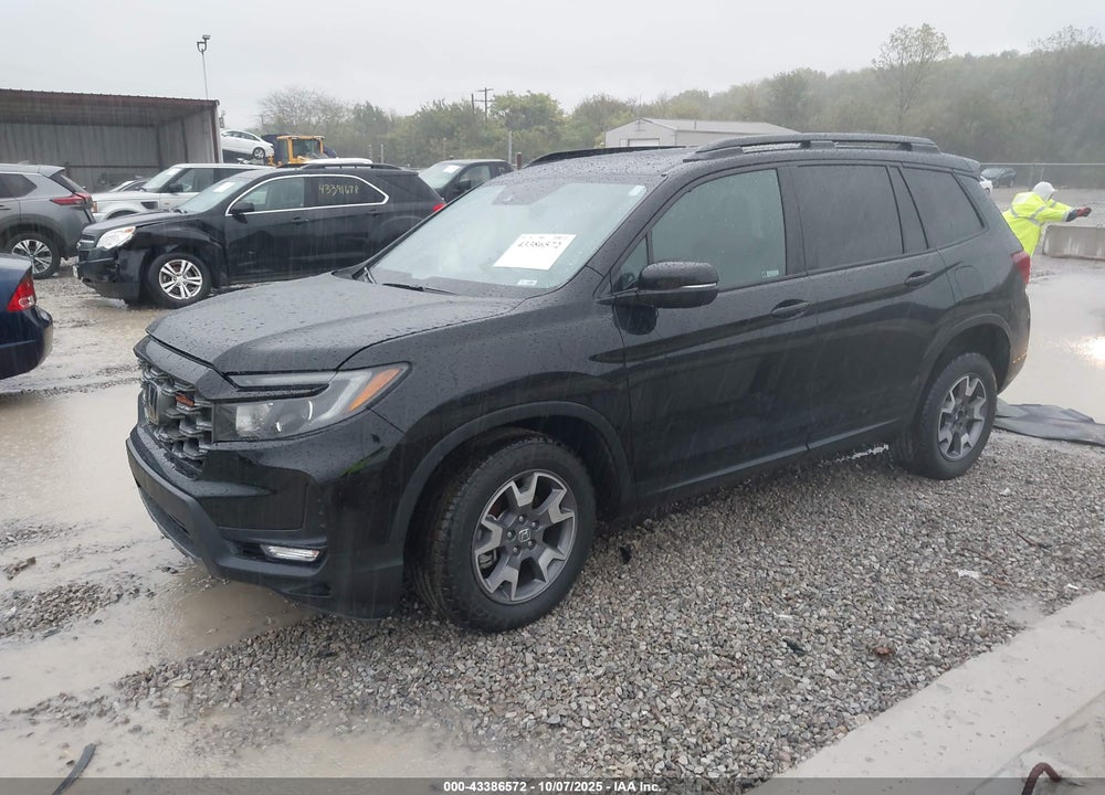 2022 HONDA PASSPORT AWD TRAILSPORT VIN: 5FNYF8H67NB009456