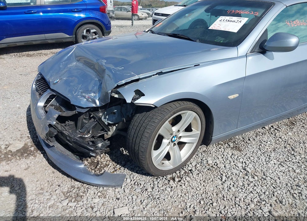 2011 BMW 3 SERIES VIN: WBADW3C52BE538677