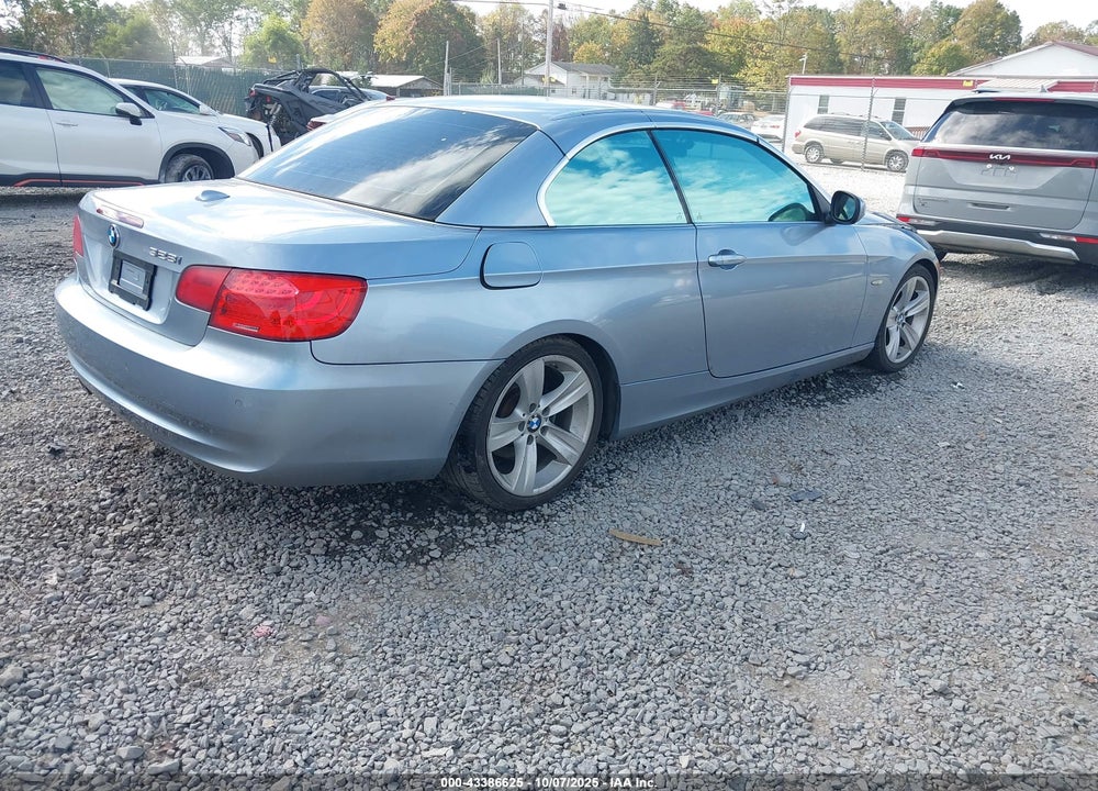 2011 BMW 3 SERIES VIN: WBADW3C52BE538677