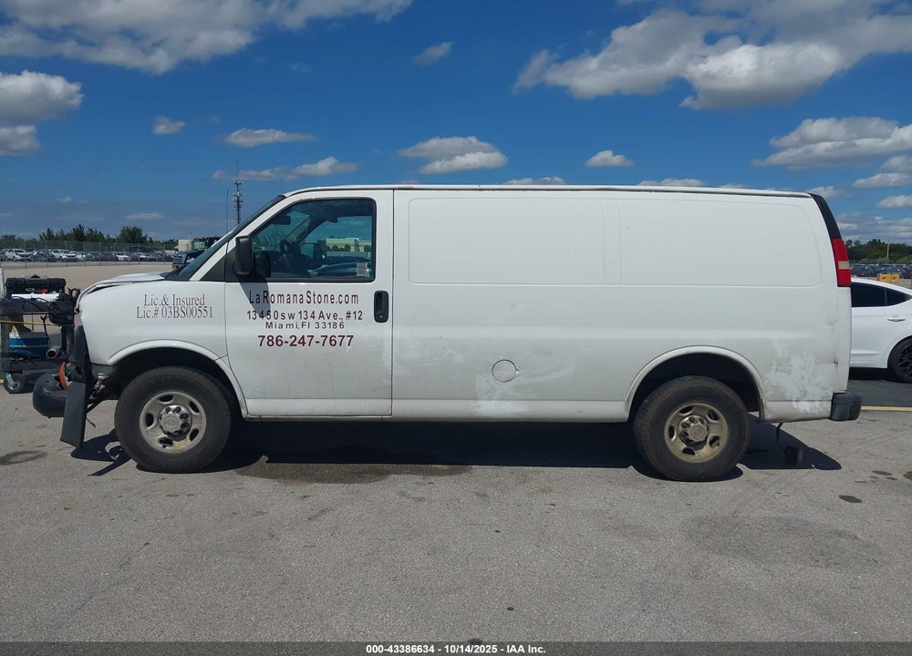 2014 CHEVROLET EXPRESS 2500 VIN: 1GCWGFCA7E1150105