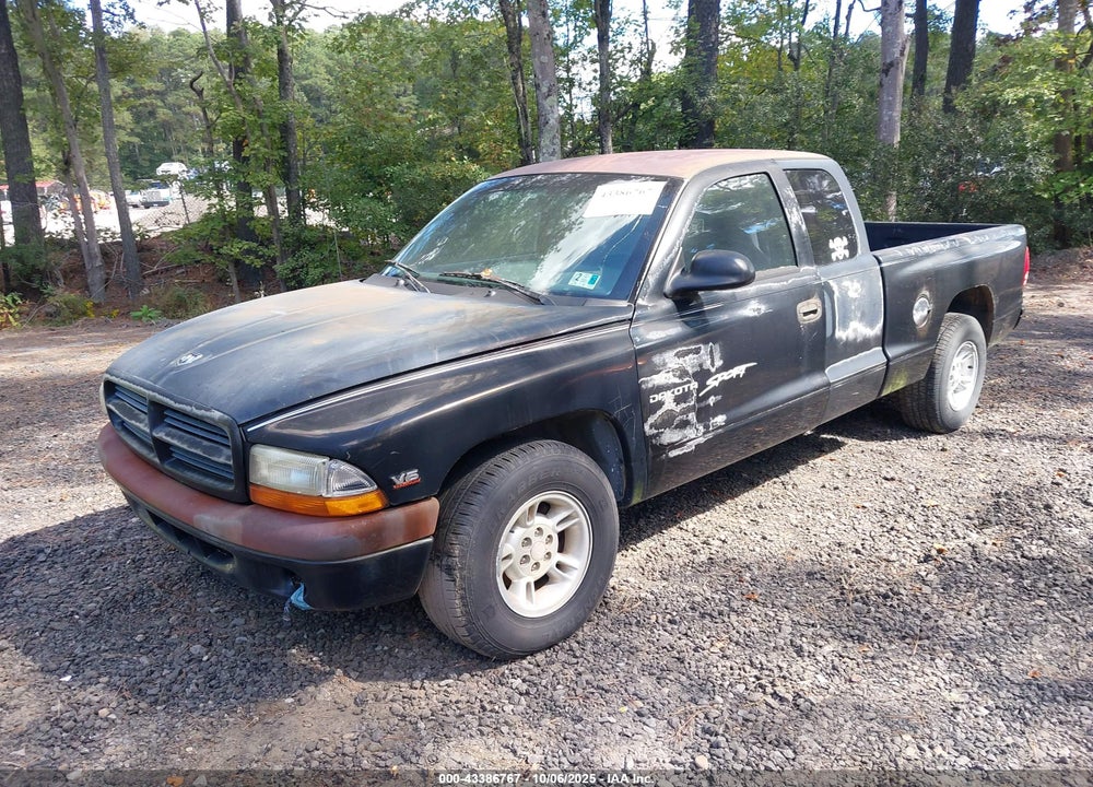 2000 DODGE DAKOTA SLT/SPORT VIN: 1B7GL22X2YS517053