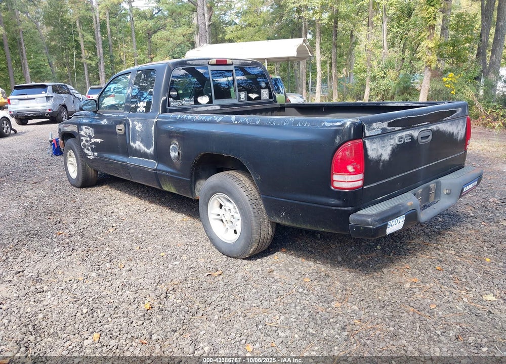 2000 DODGE DAKOTA SLT/SPORT VIN: 1B7GL22X2YS517053