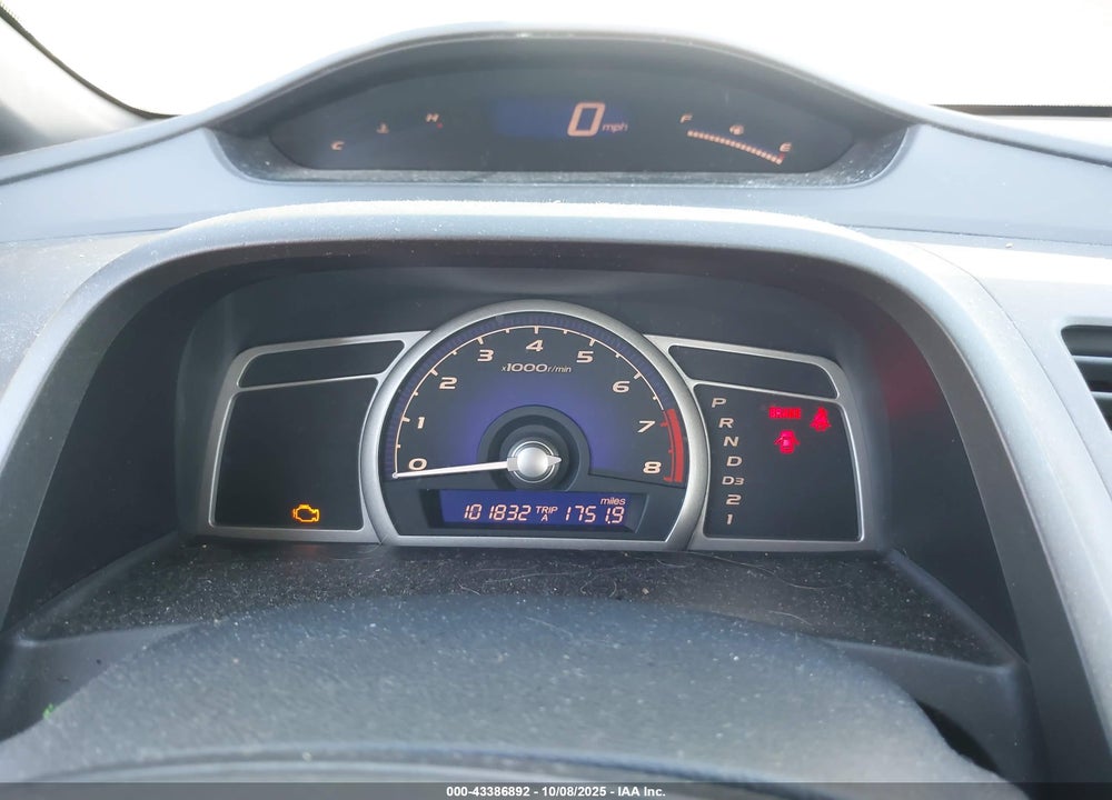 2007 HONDA CIVIC VIN: 2HGFA16527H504475