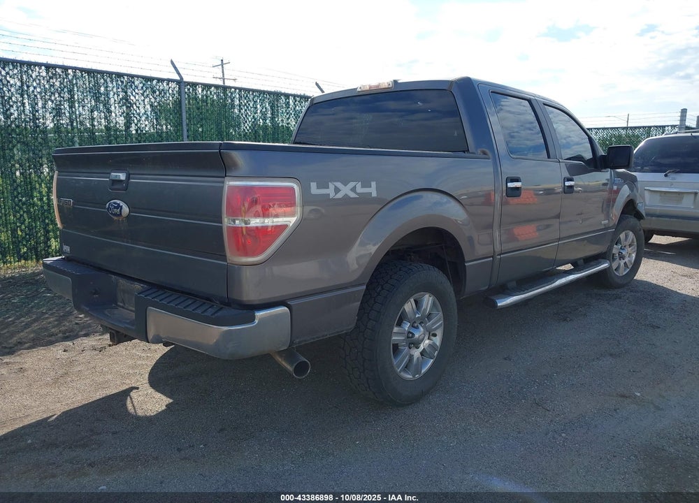 2012 FORD F-150 VIN: 1FTFW1ET0CFA04861