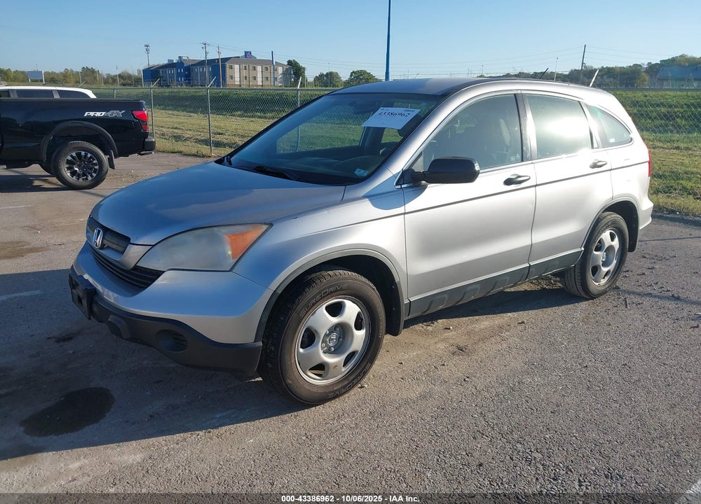 2008 HONDA CR-V LX VIN: JHLRE483X8C038234