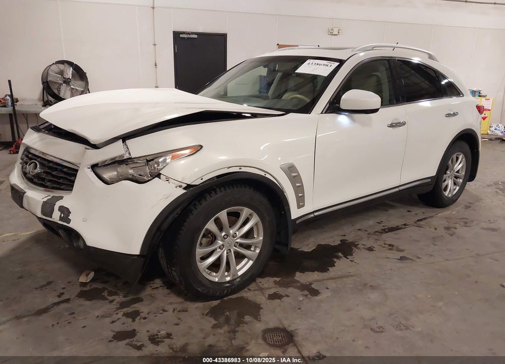 2010 INFINITI FX35 VIN: JN8AS1MW6AM852032