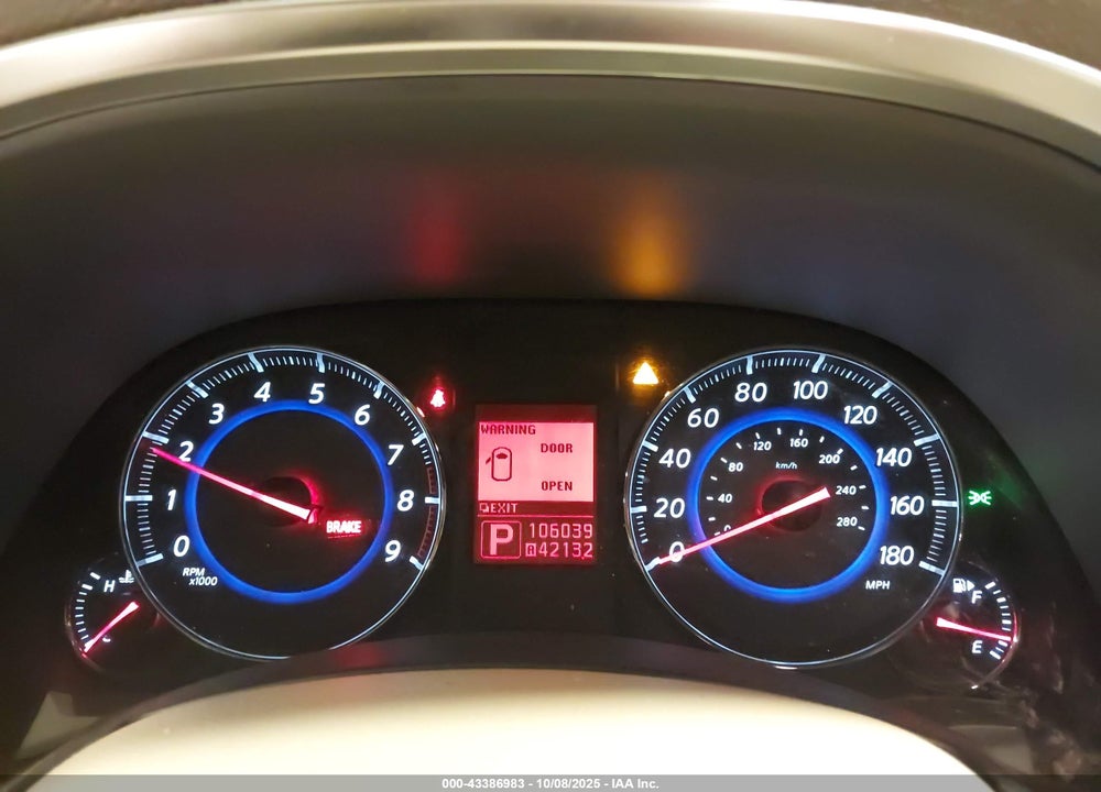 2010 INFINITI FX35 VIN: JN8AS1MW6AM852032