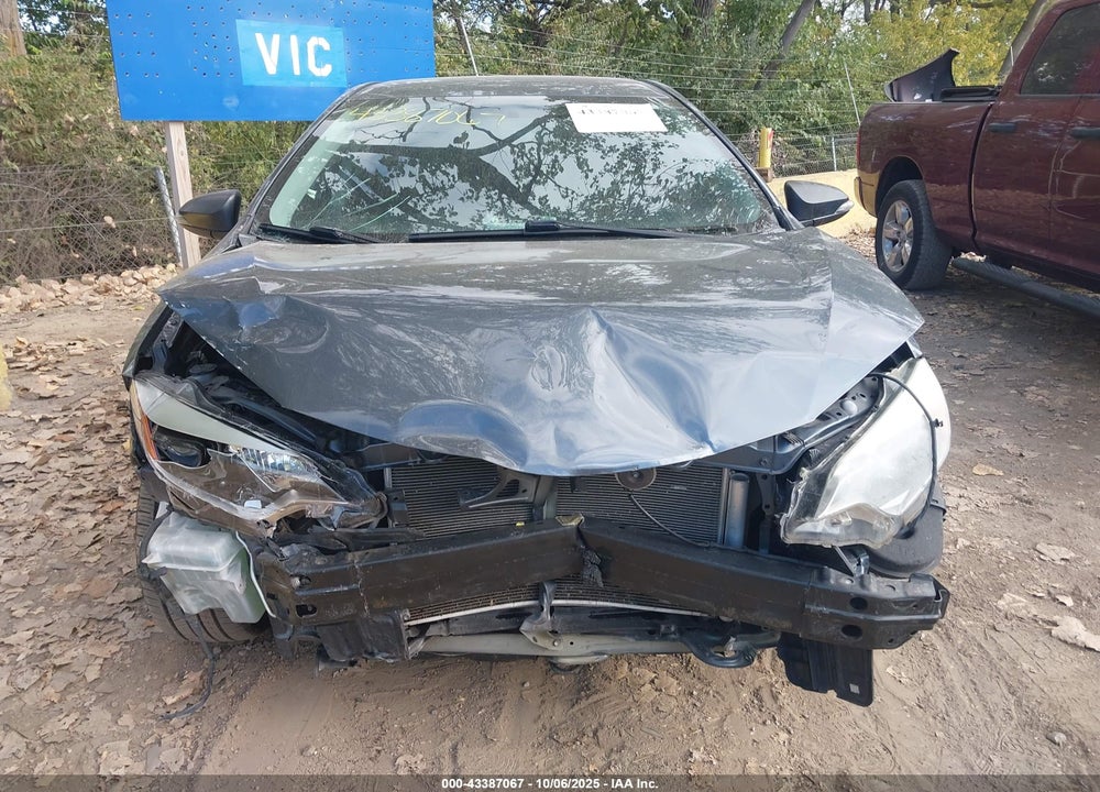 2015 TOYOTA COROLLA S PLUS VIN: 2T1BURHE5FC338655