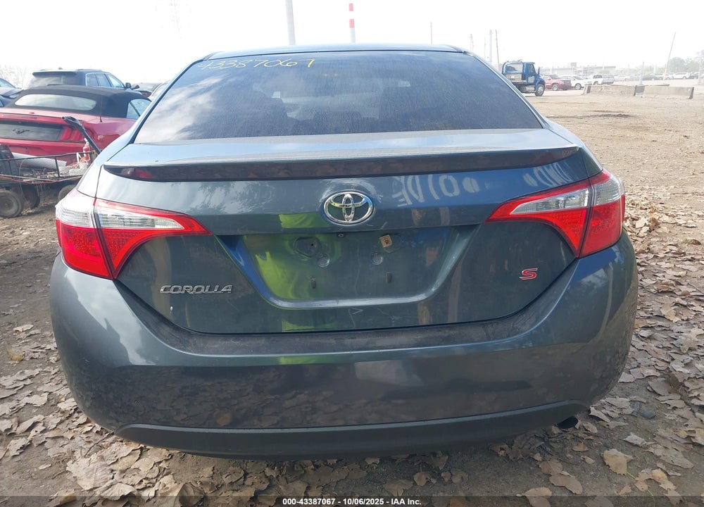 2015 TOYOTA COROLLA S PLUS VIN: 2T1BURHE5FC338655