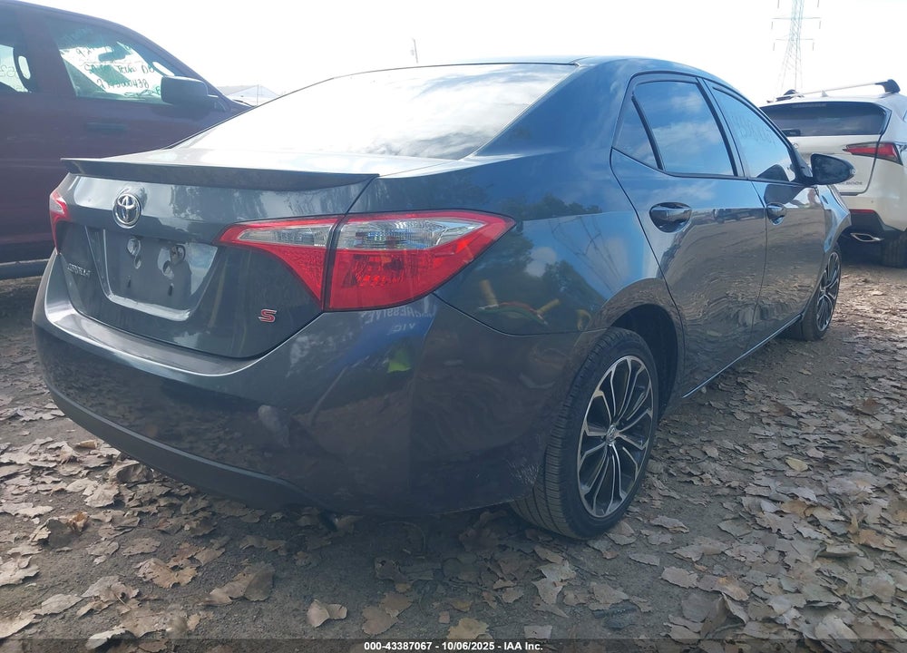 2015 TOYOTA COROLLA S PLUS VIN: 2T1BURHE5FC338655