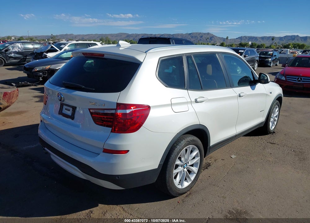 2017 BMW X3 XDRIVE28I VIN: 5UXWX9C3XH0T19402