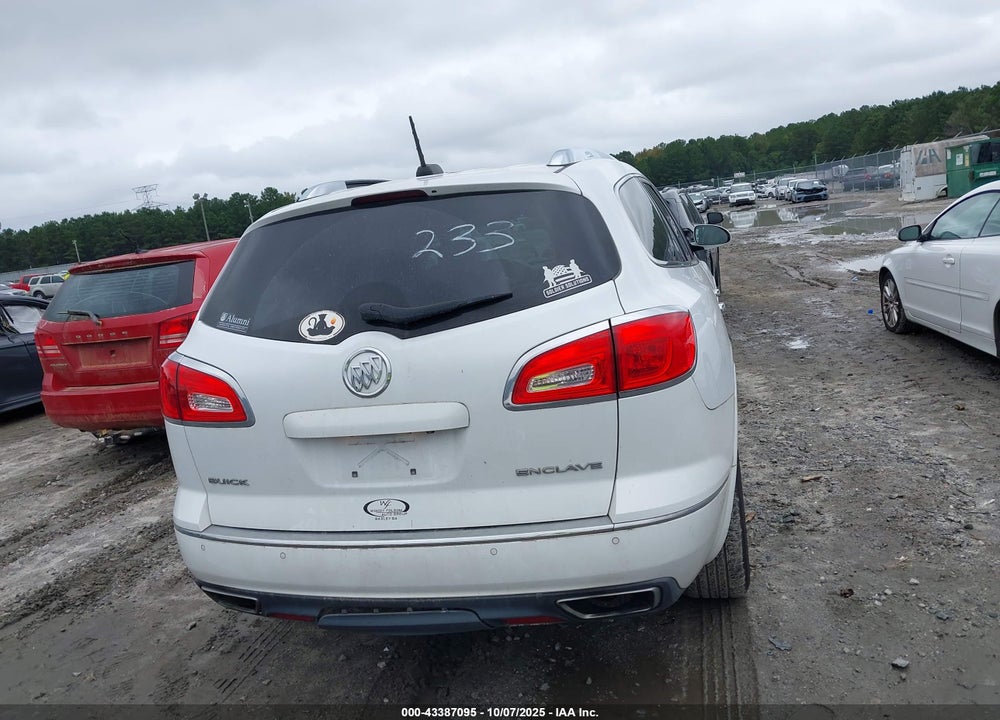 2017 BUICK ENCLAVE LEATHER VIN: 5GAKRBKD8HJ320698