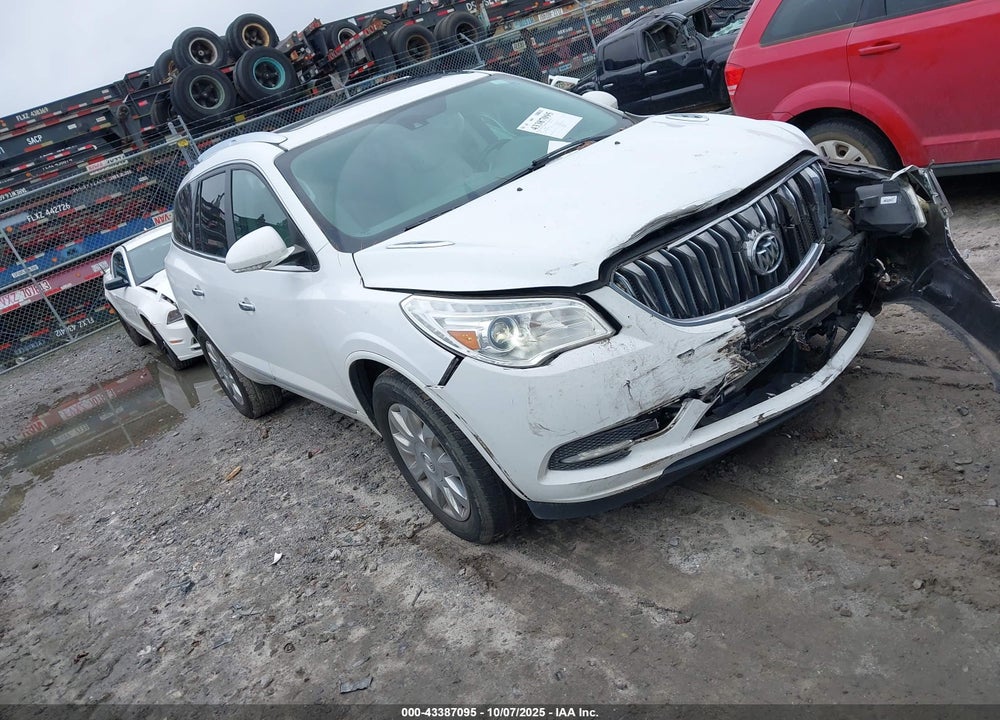 2017 BUICK ENCLAVE LEATHER VIN: 5GAKRBKD8HJ320698