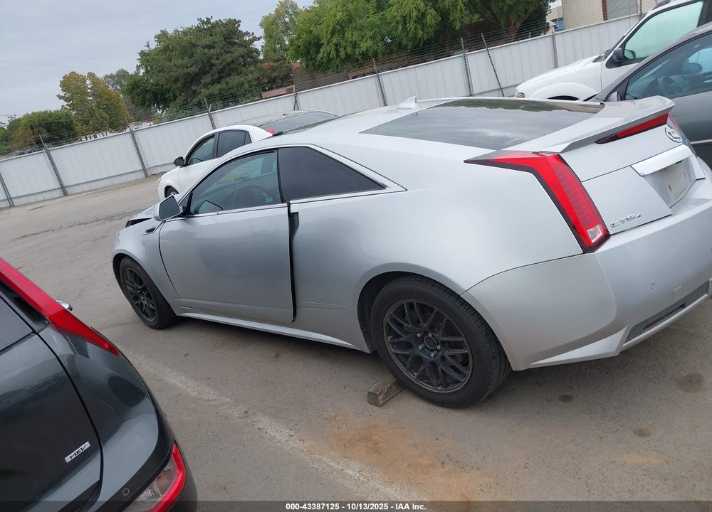 2013 CADILLAC CTS VIN: 1G6DL1E37D0107864