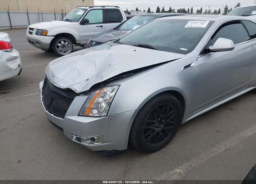 2013 CADILLAC CTS VIN: 1G6DL1E37D0107864