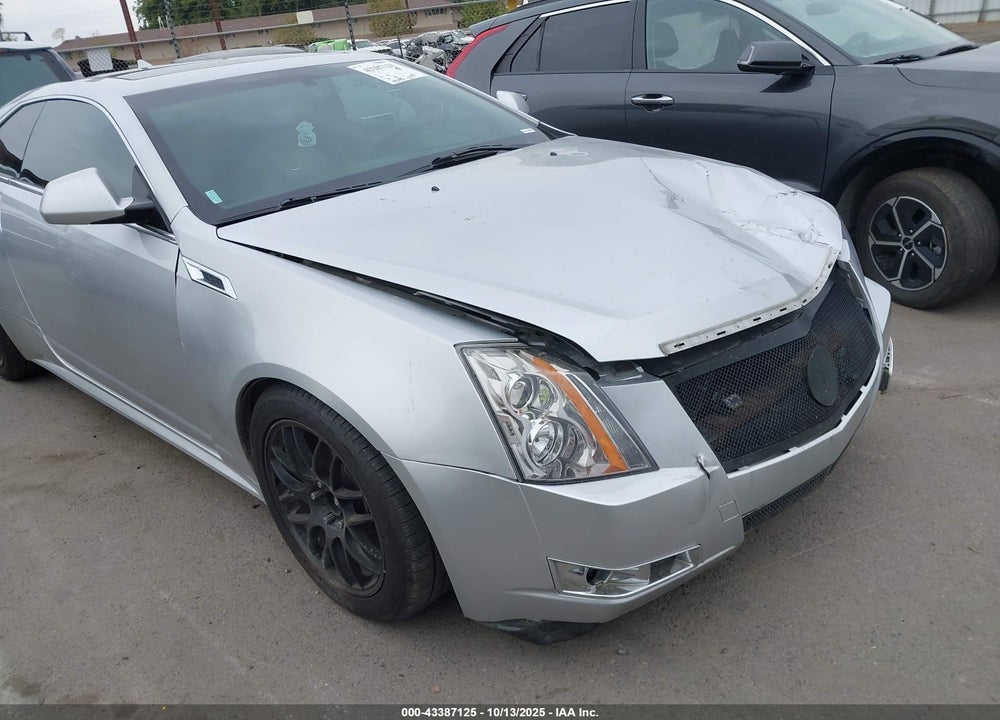 2013 CADILLAC CTS VIN: 1G6DL1E37D0107864