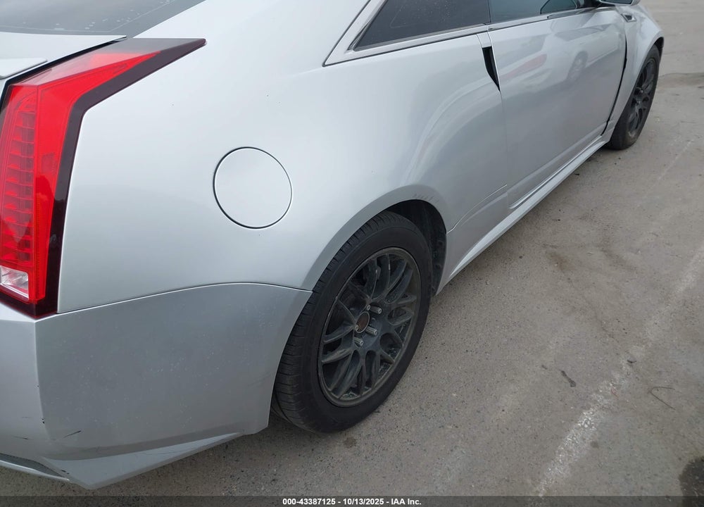 2013 CADILLAC CTS VIN: 1G6DL1E37D0107864