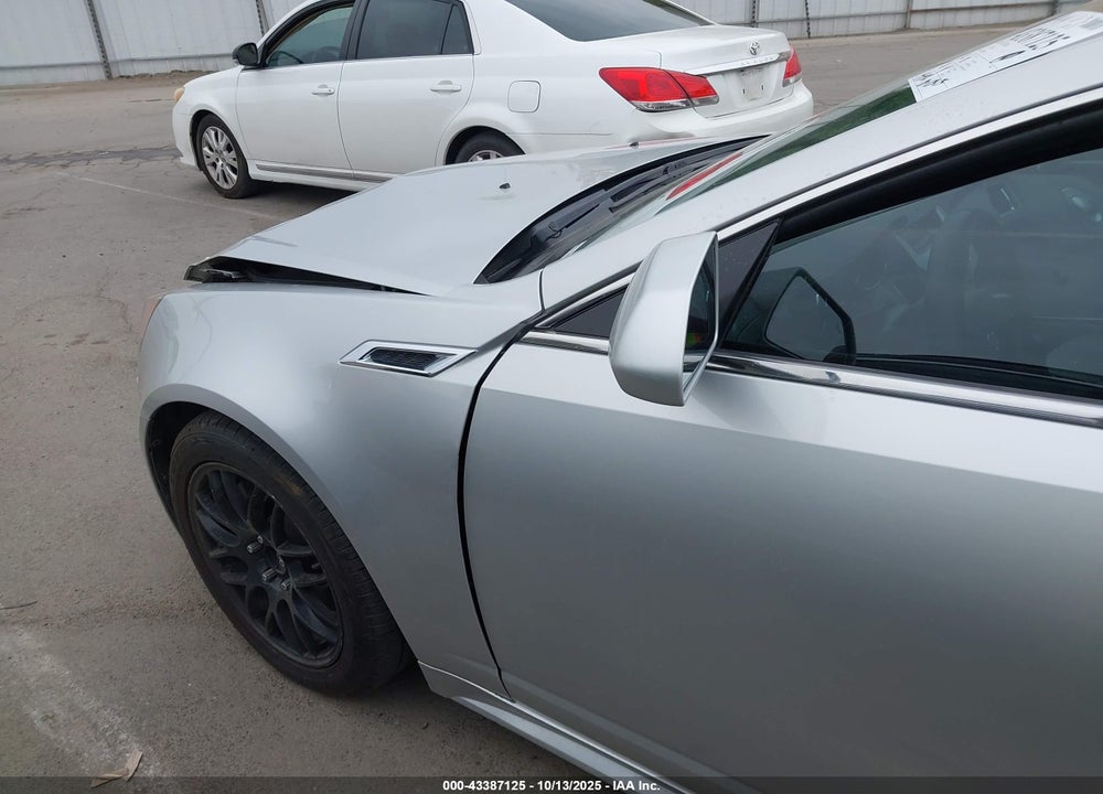 2013 CADILLAC CTS VIN: 1G6DL1E37D0107864