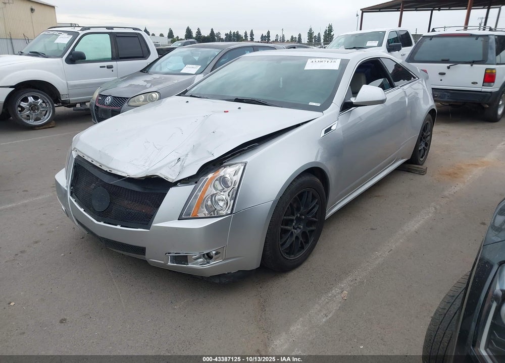 2013 CADILLAC CTS VIN: 1G6DL1E37D0107864