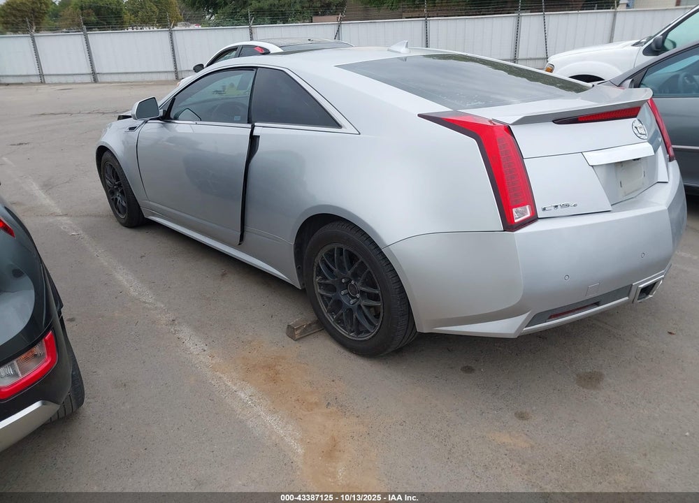 2013 CADILLAC CTS VIN: 1G6DL1E37D0107864