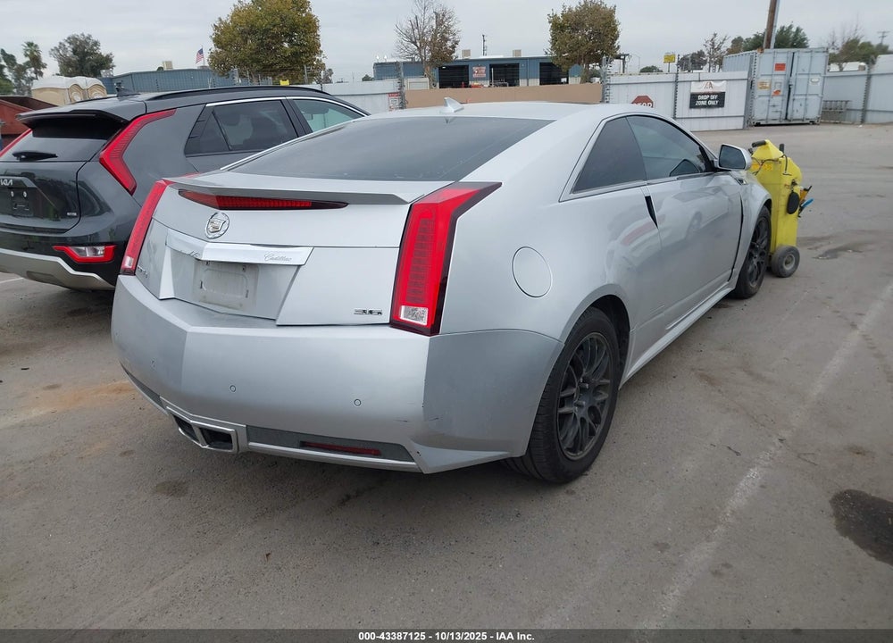 2013 CADILLAC CTS VIN: 1G6DL1E37D0107864
