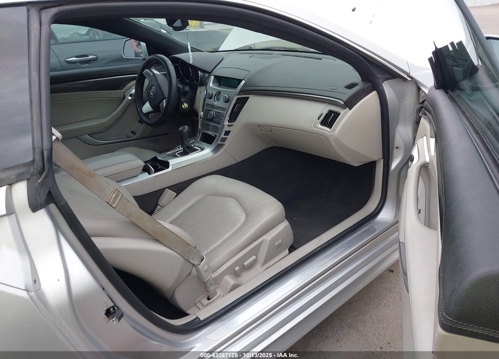 2013 CADILLAC CTS VIN: 1G6DL1E37D0107864