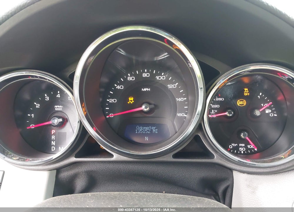 2013 CADILLAC CTS VIN: 1G6DL1E37D0107864
