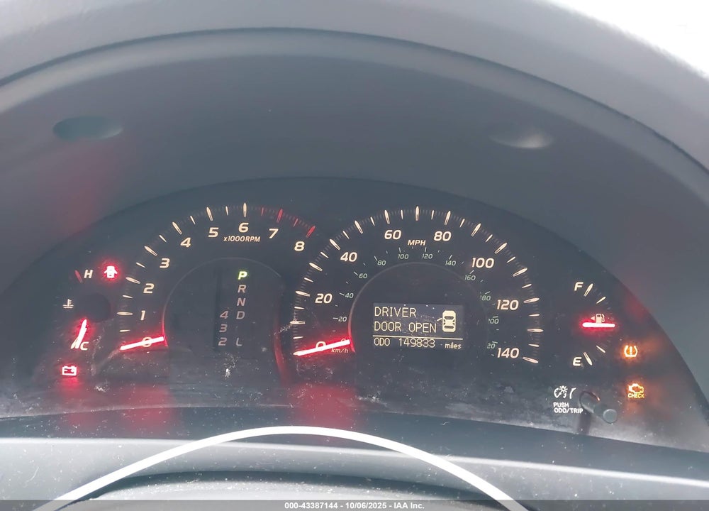 2007 TOYOTA CAMRY VIN: JTNBE46K473007385