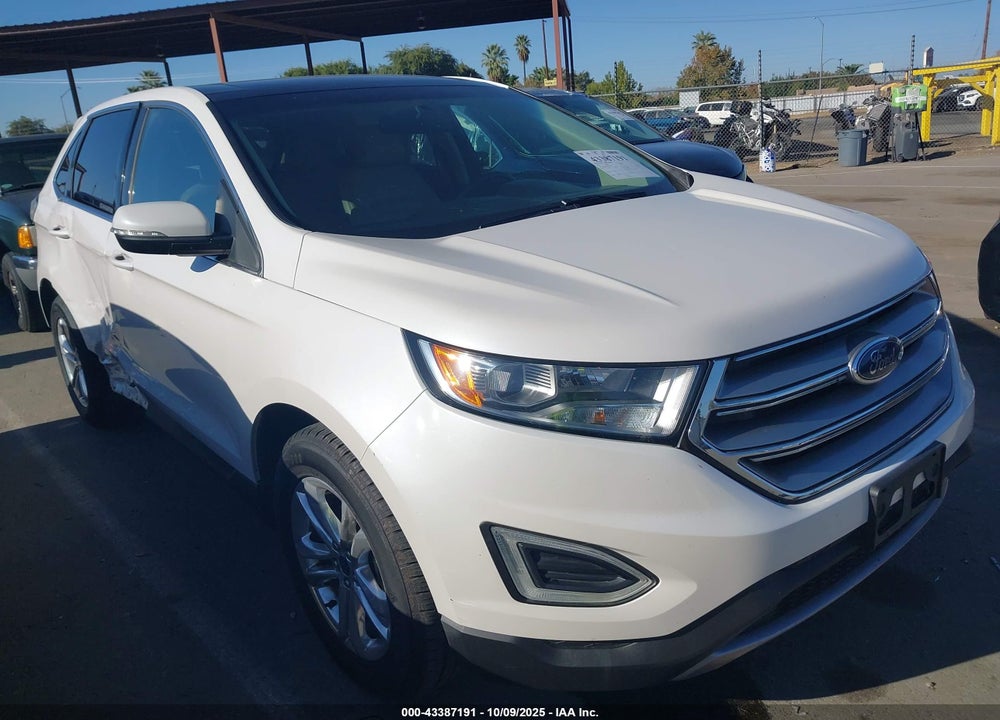 2015 FORD EDGE SEL VIN: 2FMPK3J80FBB92814