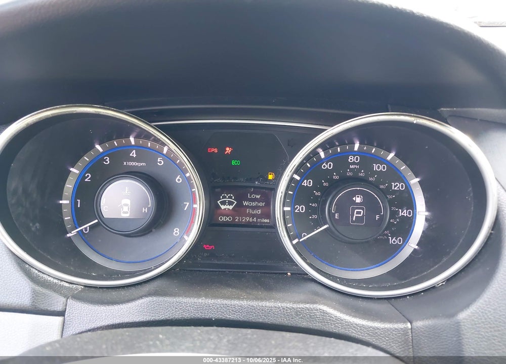 2012 HYUNDAI SONATA VIN: 5NPEB4AC6CH463798