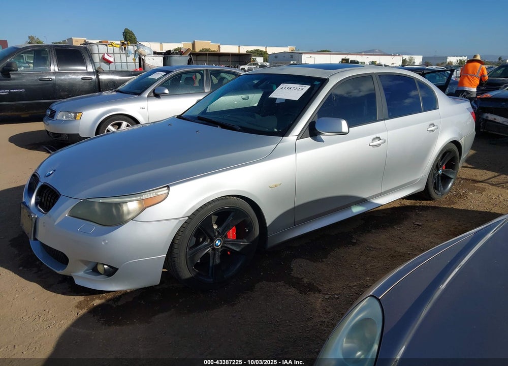2007 BMW 5 SERIES VIN: WBANB535X7CP07312