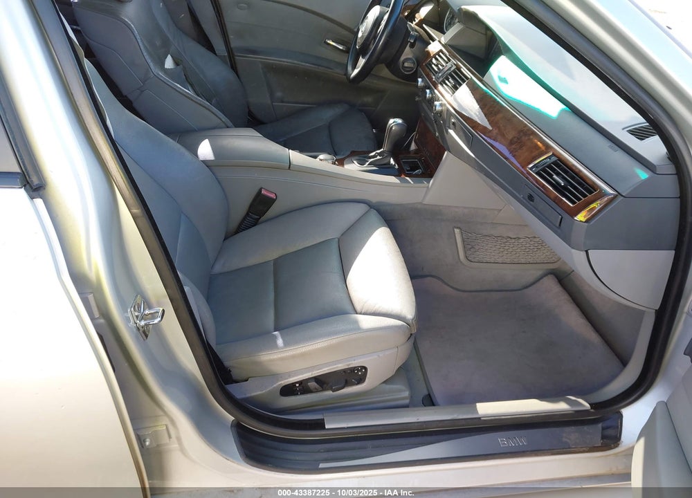 2007 BMW 5 SERIES VIN: WBANB535X7CP07312