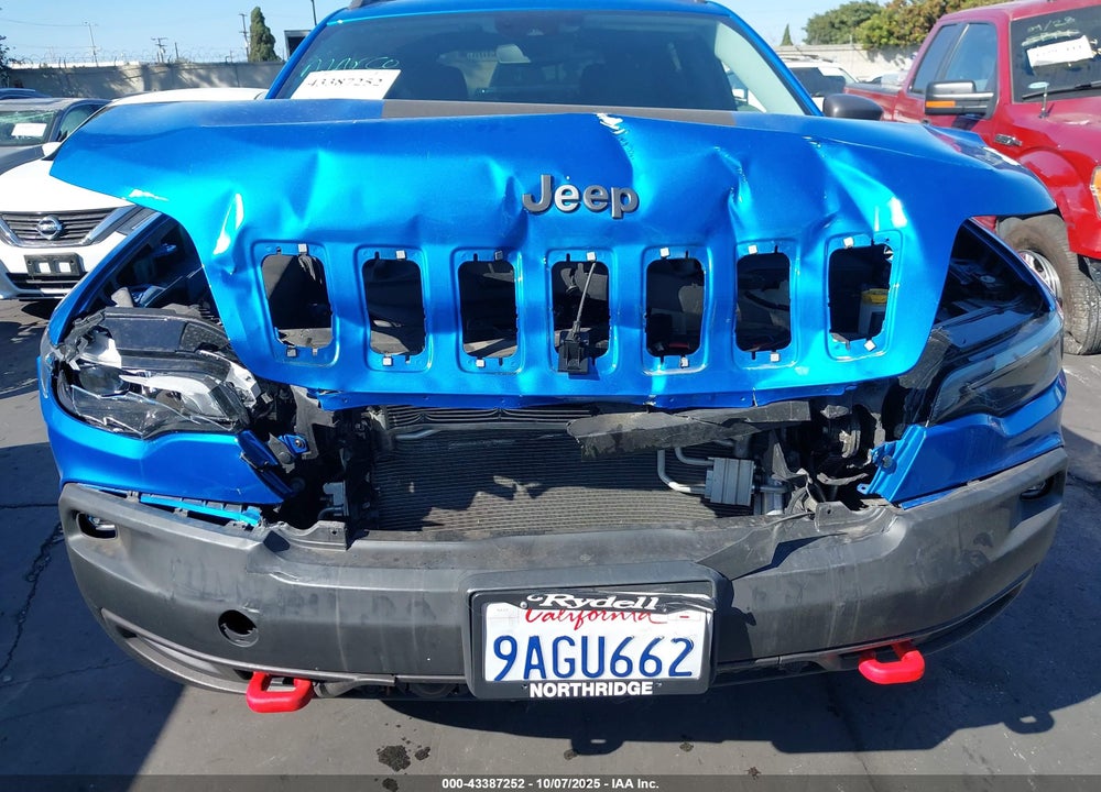 2021 JEEP CHEROKEE TRAILHAWK 4X4 VIN: 1C4PJMBX7MD239895