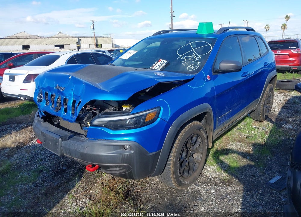 2021 JEEP CHEROKEE TRAILHAWK 4X4 VIN: 1C4PJMBX7MD239895